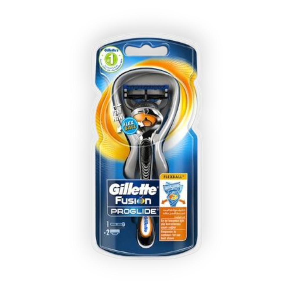 GILLETTE  MACHINE FUSION  PROGLIDE 2BLAD