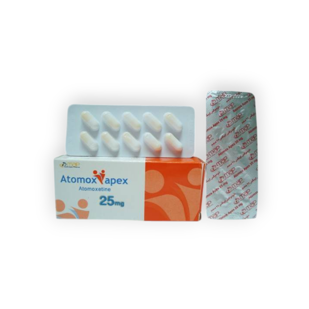 ATOMOX APEX 25 MG 30 CAPSULES
