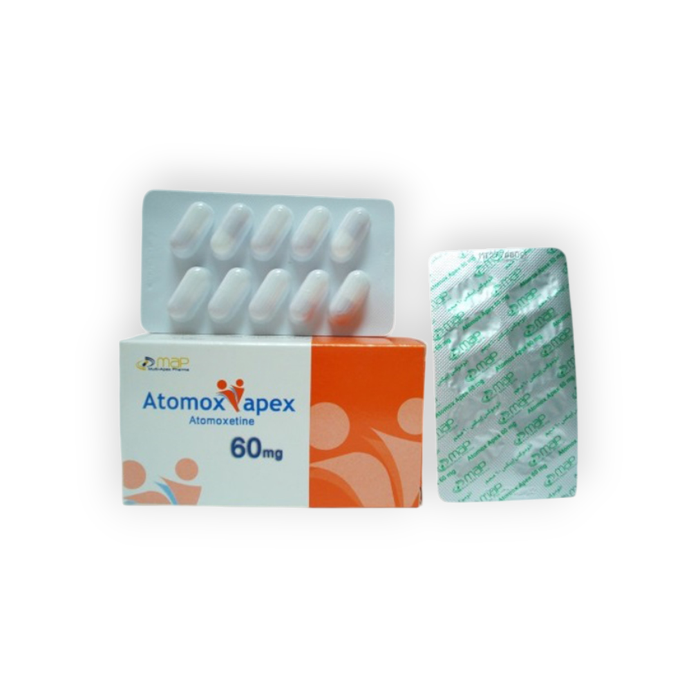 ATOMOX APEX 60 MG 30 CAPSULES