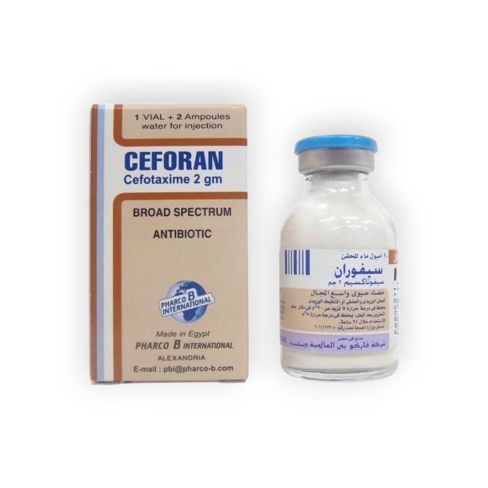 CEFORAN 2 GM 1 VIAL