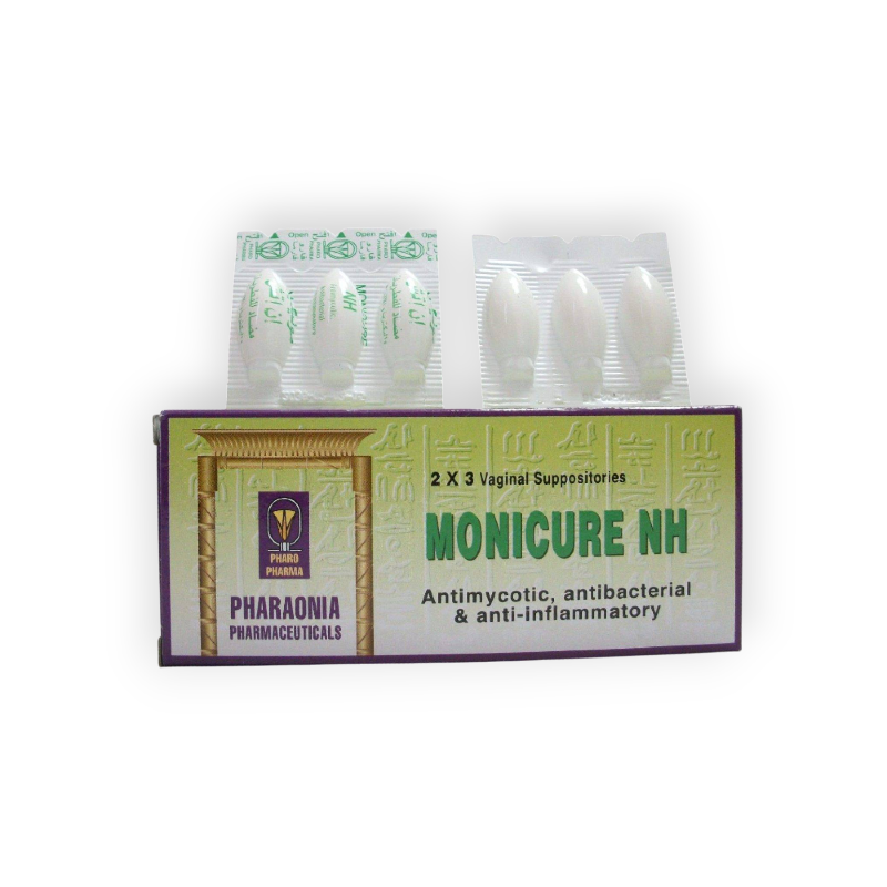 MONICURE NH VAG 6 SUPPOSITORIES