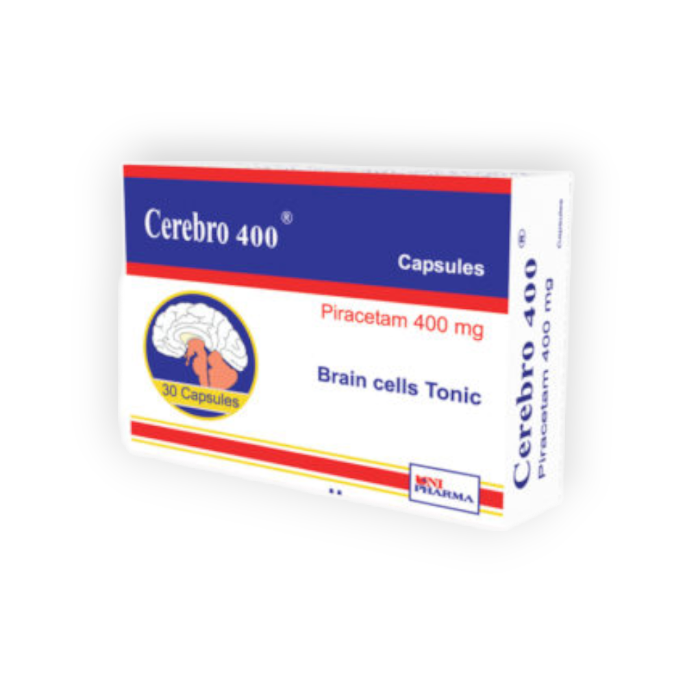CEREBRO 400 MG 30 CAPSULES