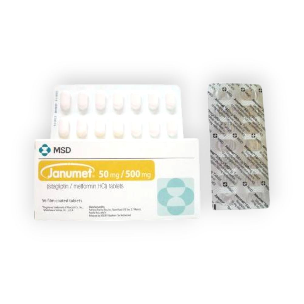 JANUMET 50/500 MG 56 TABLET
