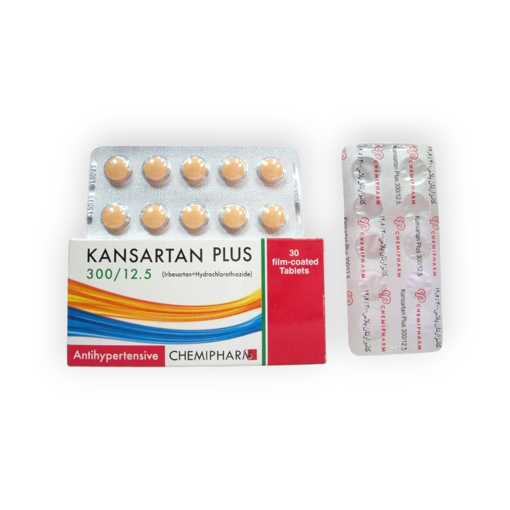KANSARTAN PLUS 300/12.5MG 30 TABLET