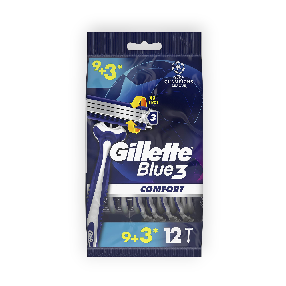 GILLETTE BLUE 3 COMFORT 9+3MACHINE