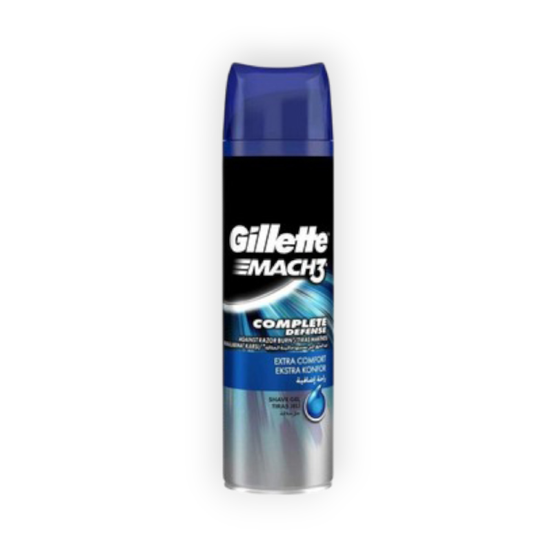 GILLETTE MACH 3 SHAVING GEL COMPLETE DEFENSE 200ML