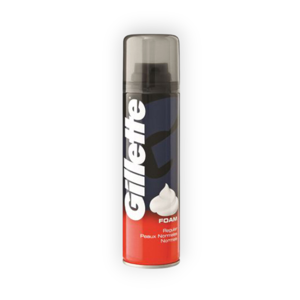 GILLETTE SHAVING FOAM ( REGULAR ) 200 ML