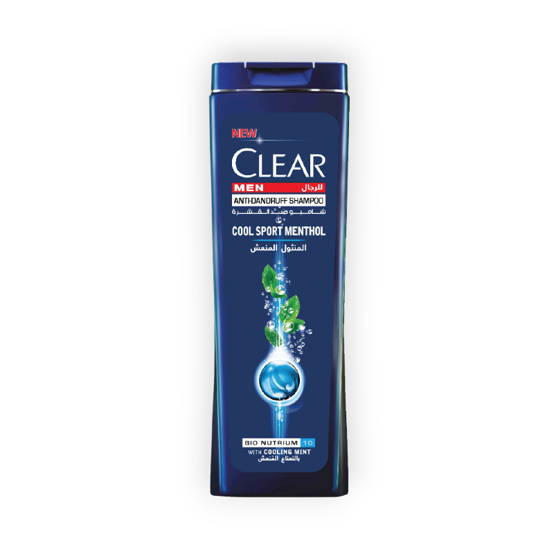 CLEAR MEN SHAMPOO COOL SPORT MENTHOL 600 ML