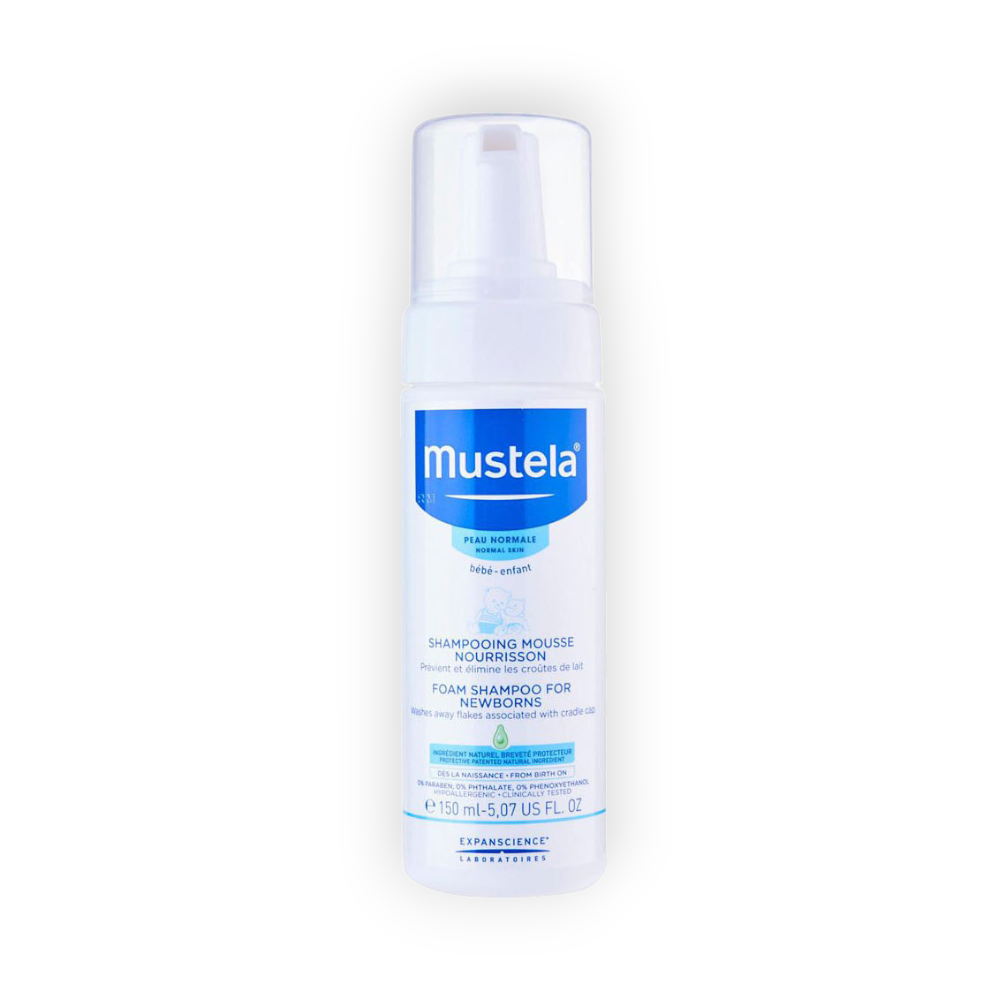 MUSTELA FOAM SHAMPOO FOR NEWBORN 150 ML