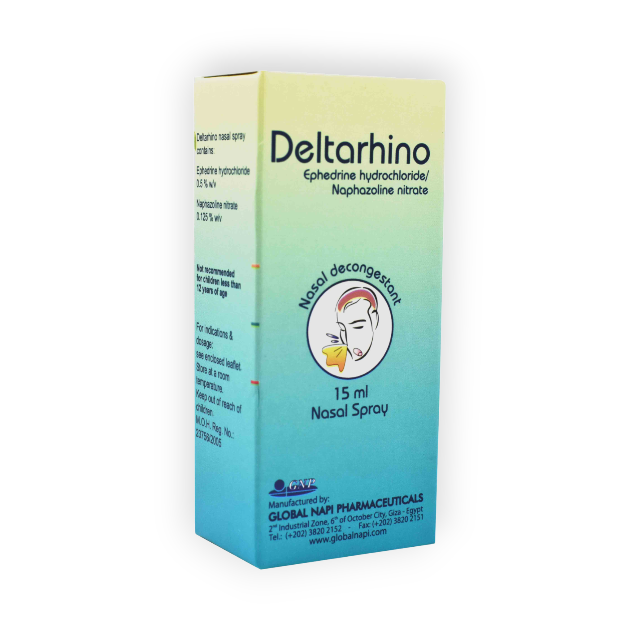 DELTARHINO NASAL SPRAY 15 ML