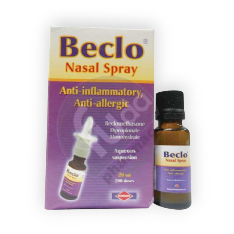 BECLO  NASAL SPRAY 200 DOSES  20 ML