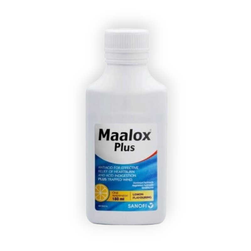 MAALOX PLUS SYRUP 180 ML