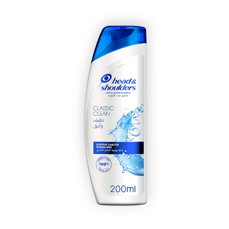 HEAD & SHOULDERS SHAMPOO CLASSIC CLEAN 200 ML