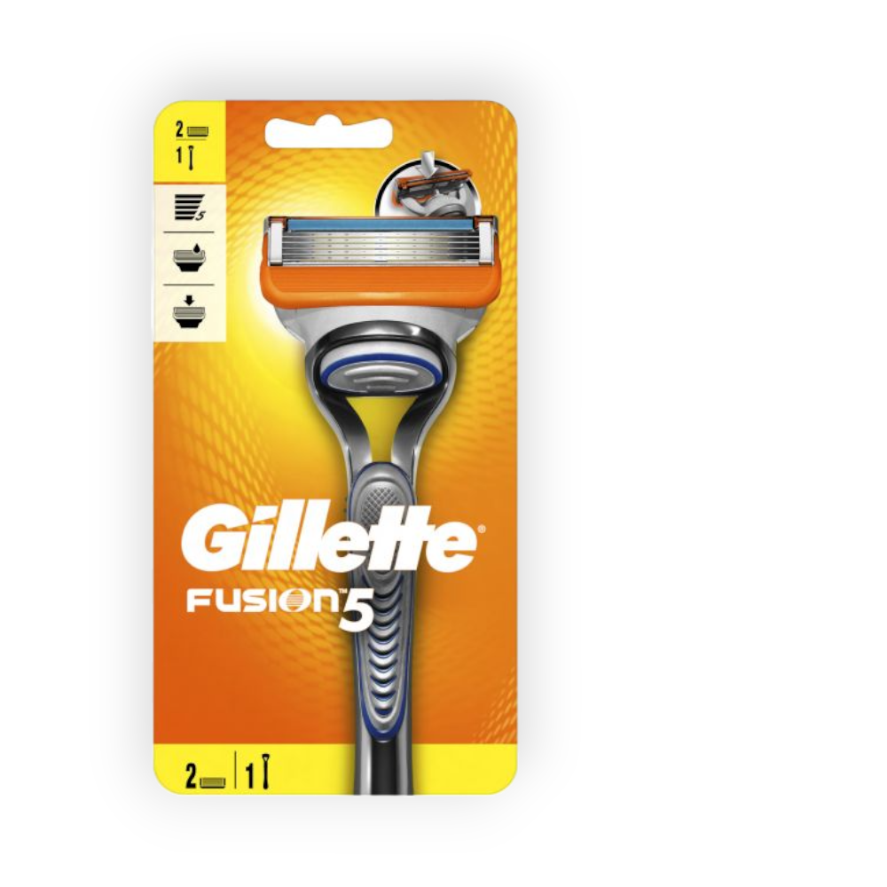 GILLETE FUSION + 2 BLADE MACHINE