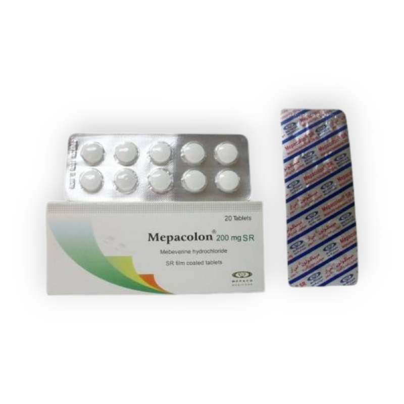 MEPACOLON 200 MG SR 20 TABLET