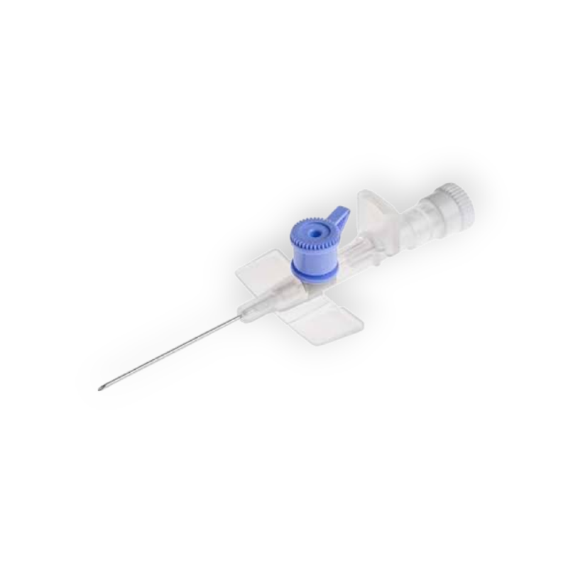 CANULA 22 BLUE