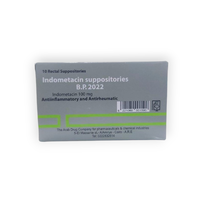 INDACIN 10 SUPPOSITORIES