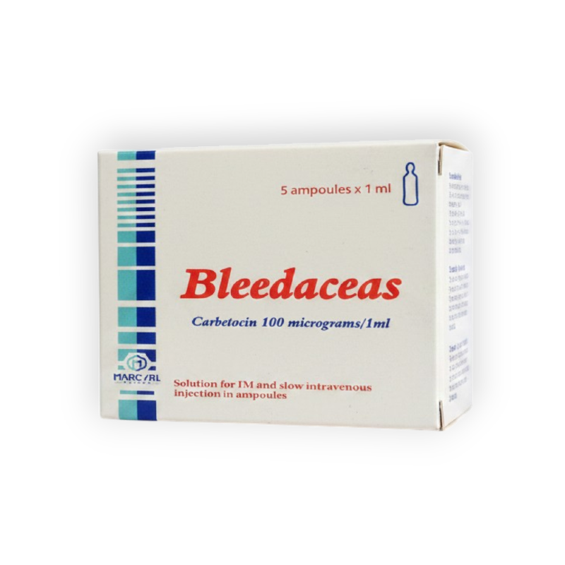BLEEDACEAS 5 AMPULES