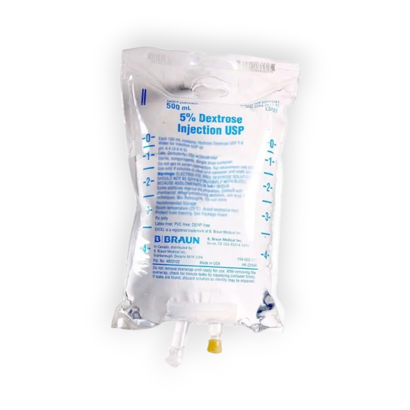 DEXTROSE 5 %  SOL 500 ML