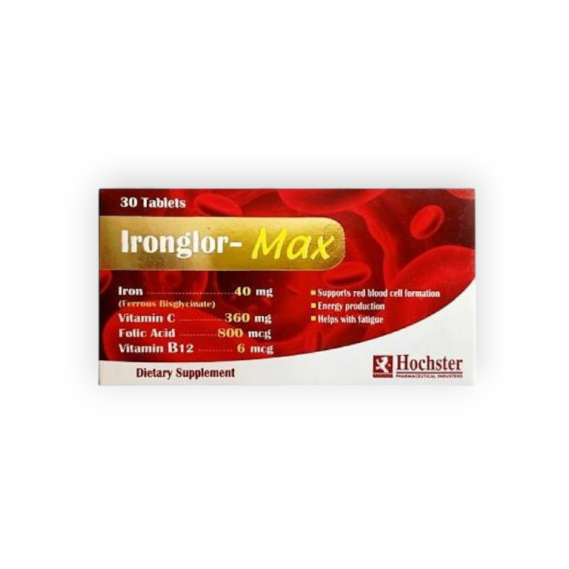 IRONGLOR-MAX 30TABLETS