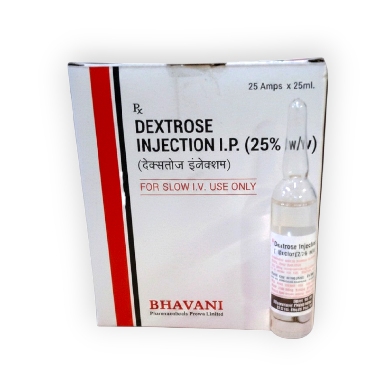 DEXTROSE INJECTION 25ML