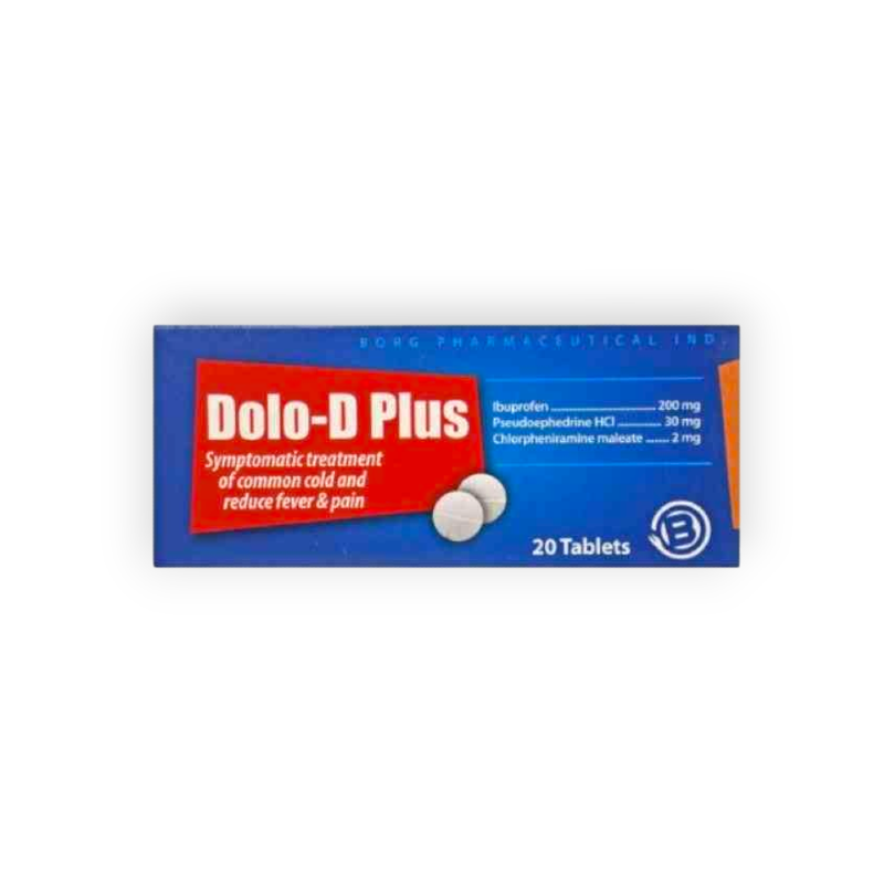 DOLO-D PLUS 20 TABLET