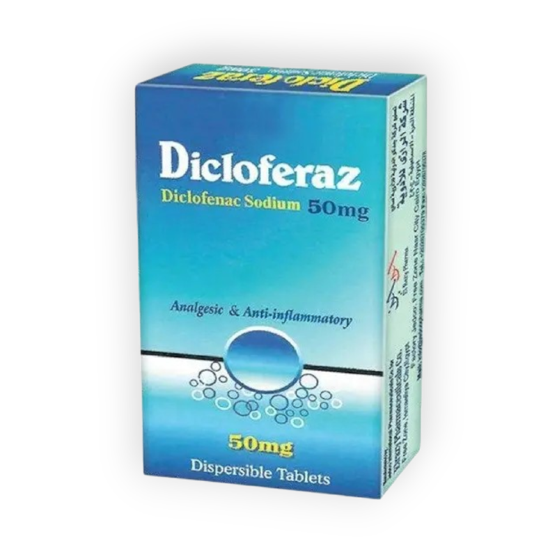 DICLOFERAZ 50 MG 30 TABLET
