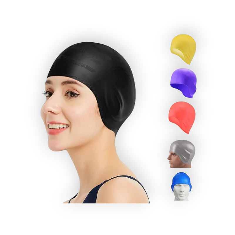 SILICONE SWIM CAP 
