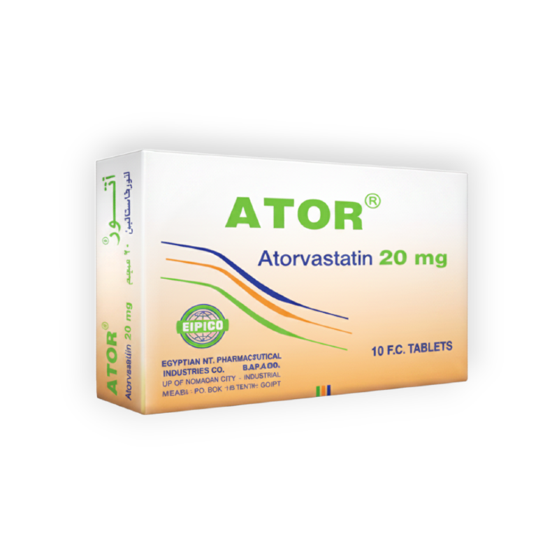 ATOR 20 MG 10 TABLET