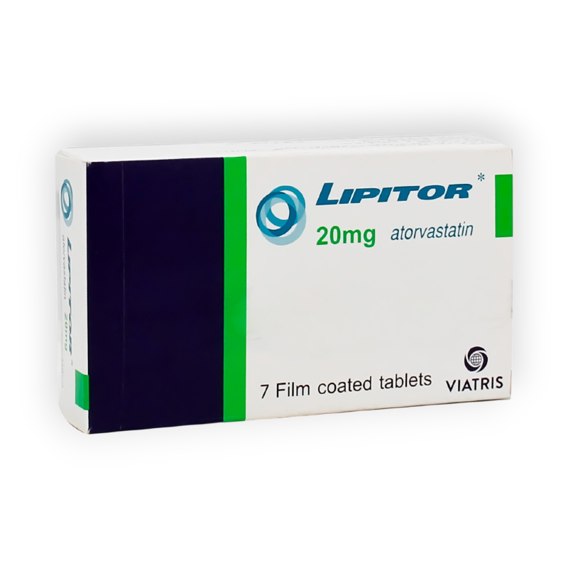 LIPITOR 20MG 7 TABLET