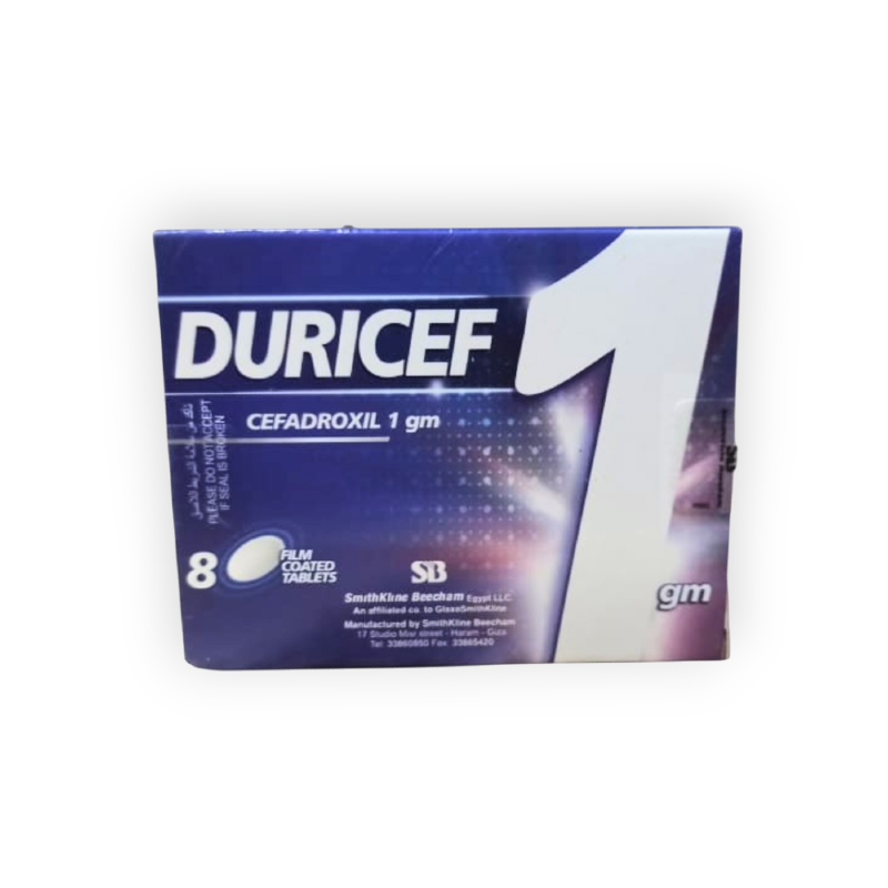 DURICEF 1GM 8 TABLET