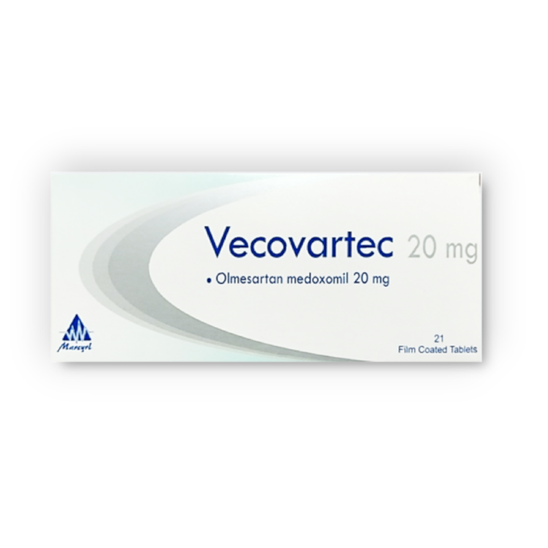 VECOVARTEC 20 MG 21 TABLET