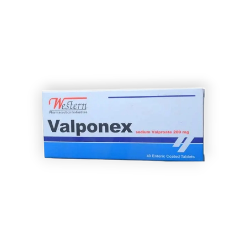VALPONEX 200 MG 40 TABLET