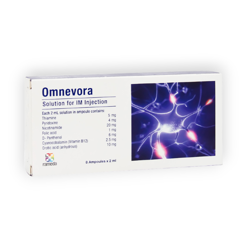 OMNEVORA 2ML/IM 8 AMPULES