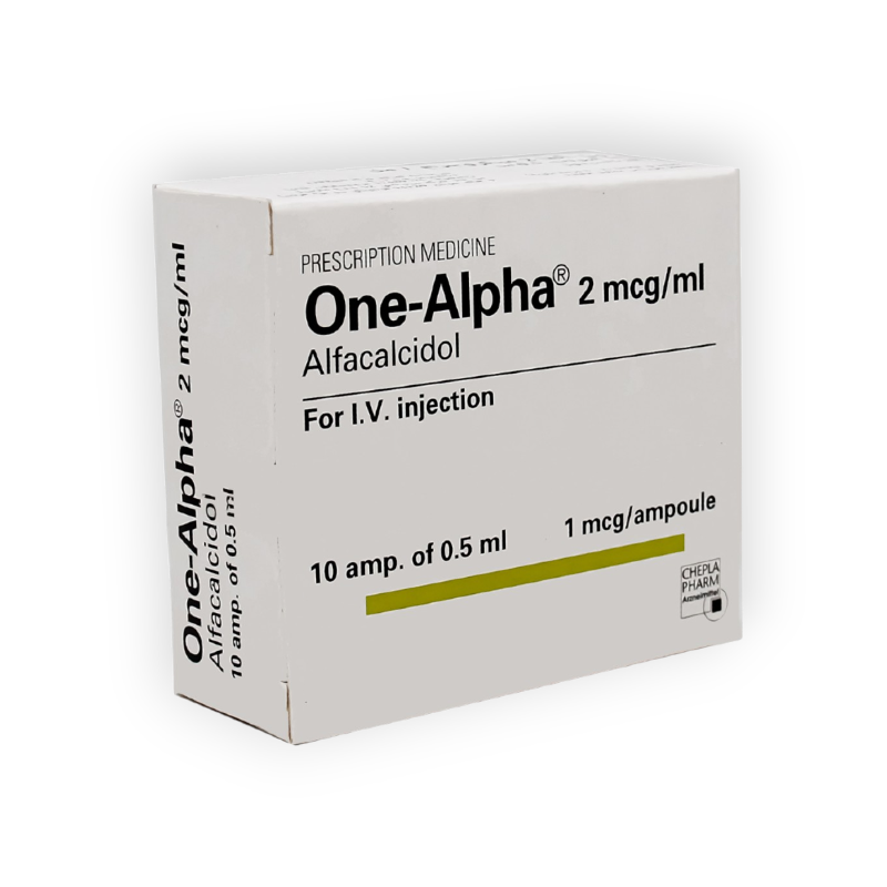 ONE ALPHA 2 MCG / ML 10 AMPULES