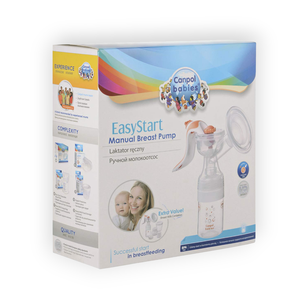 CANPOL EASY START MANUAL BREAST PUMP 12/203