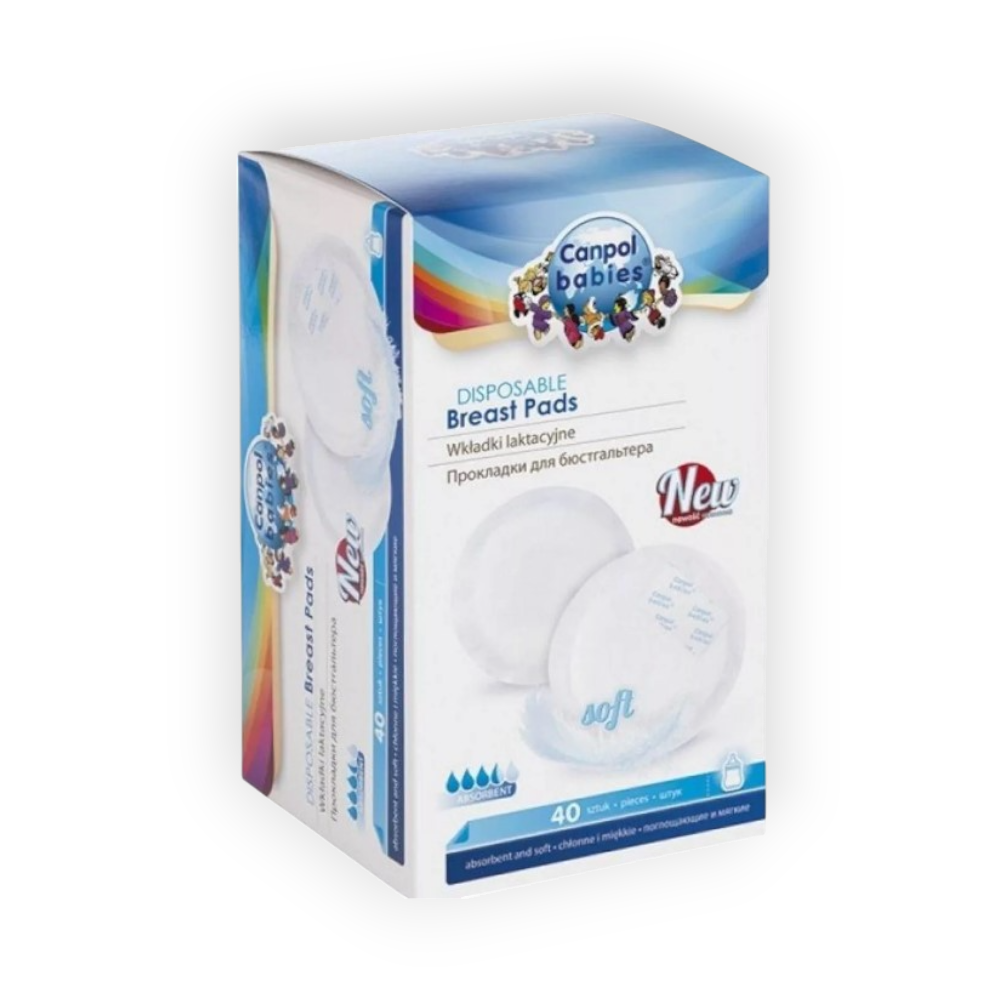 CANPOL BREATHABLE BREAST PADS 40 pieces 1/651