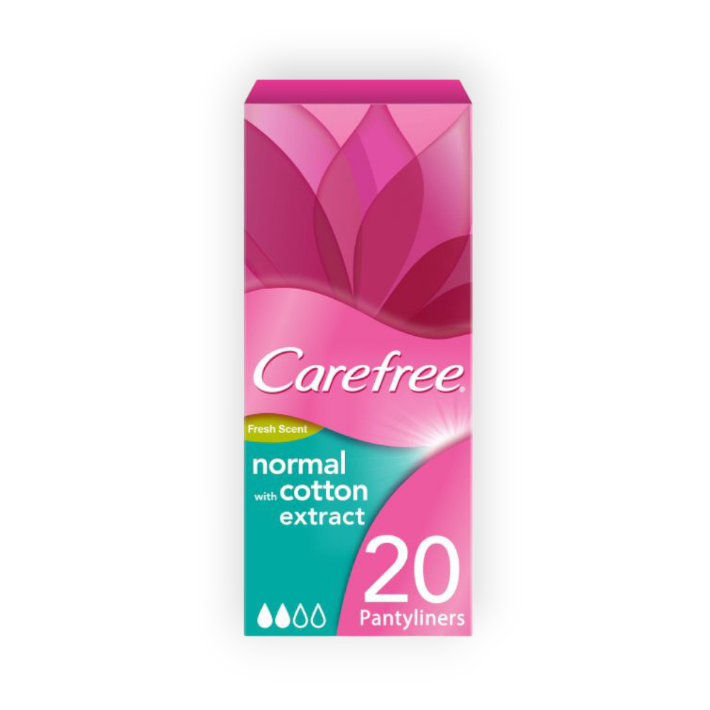 CARE FREE WITH COTTON EXTRACT FRESH 20 PIECES