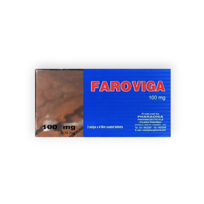 FAROVIGA 100 MG 8 TABLET