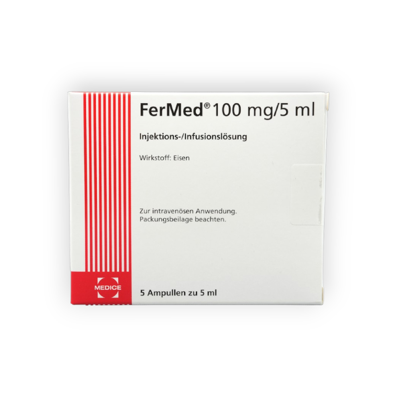 FERMED 100 MG 5 AMPLET