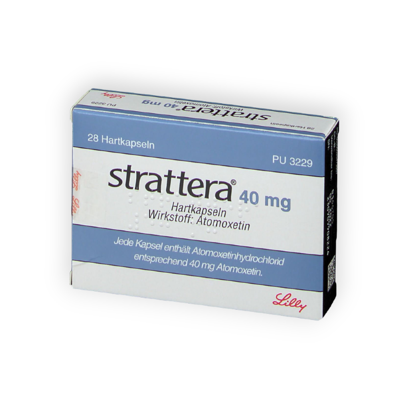 STRATTERA 40 MG 28 CAPSULES