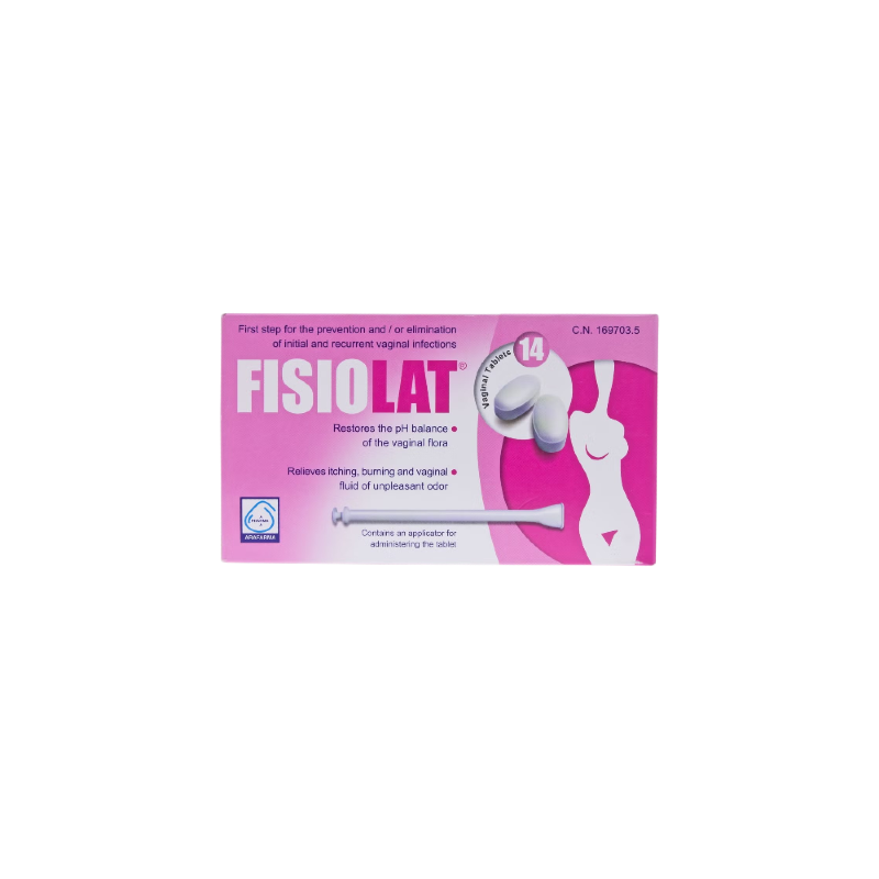 FISIOLAT 14 VAGINAL TABLETS