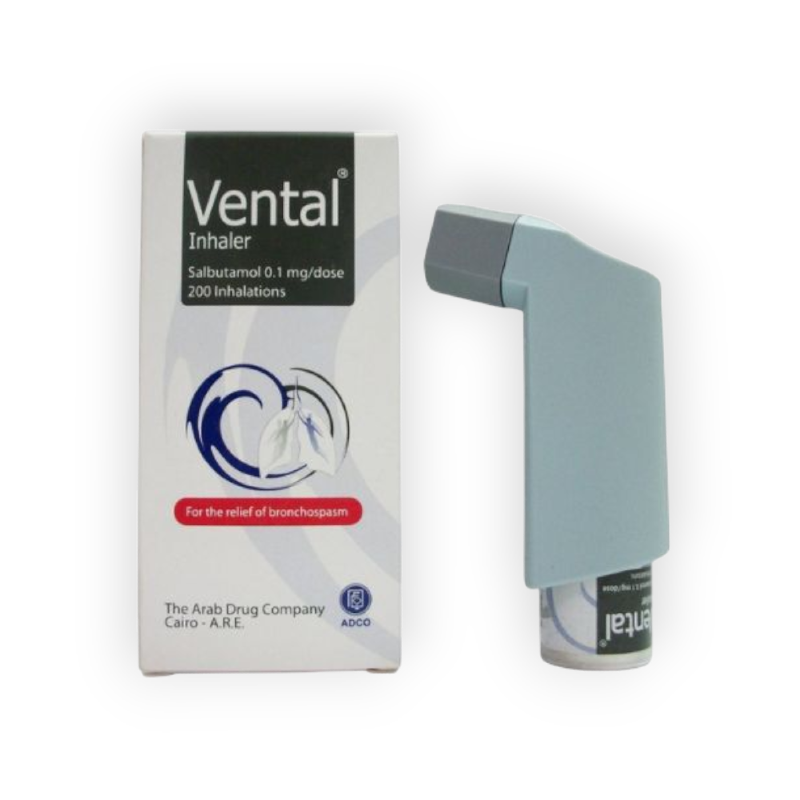 VENTAL INHALER 200 DOSE