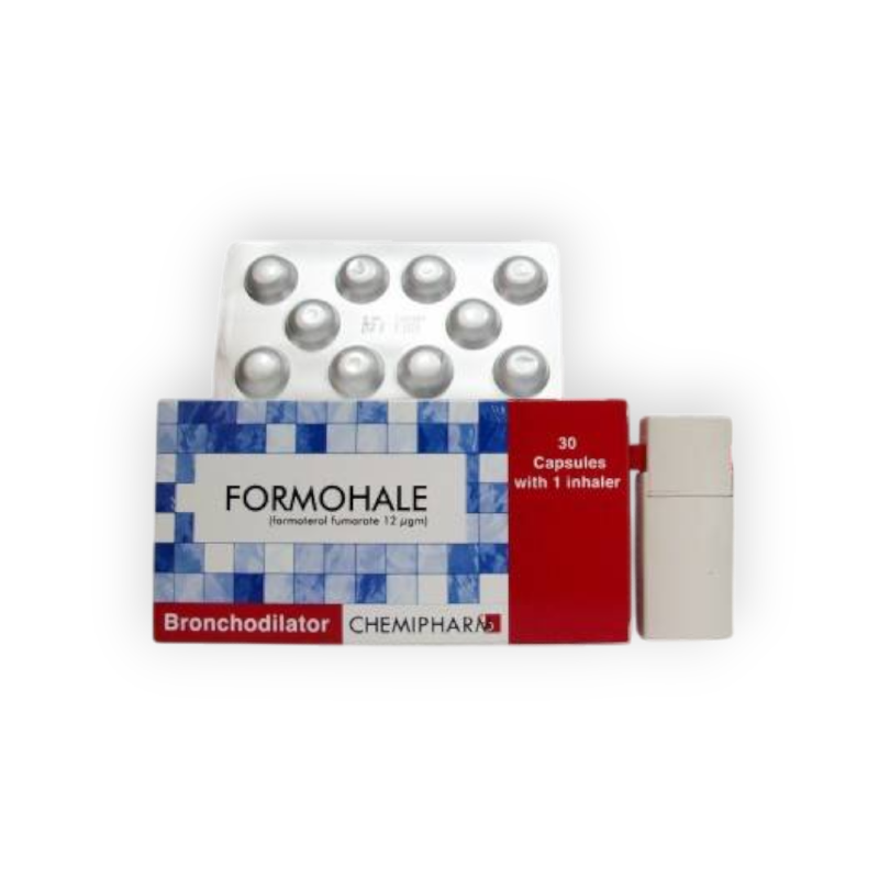 FORMOHALE 12 MCG 30 INH CAPSULES