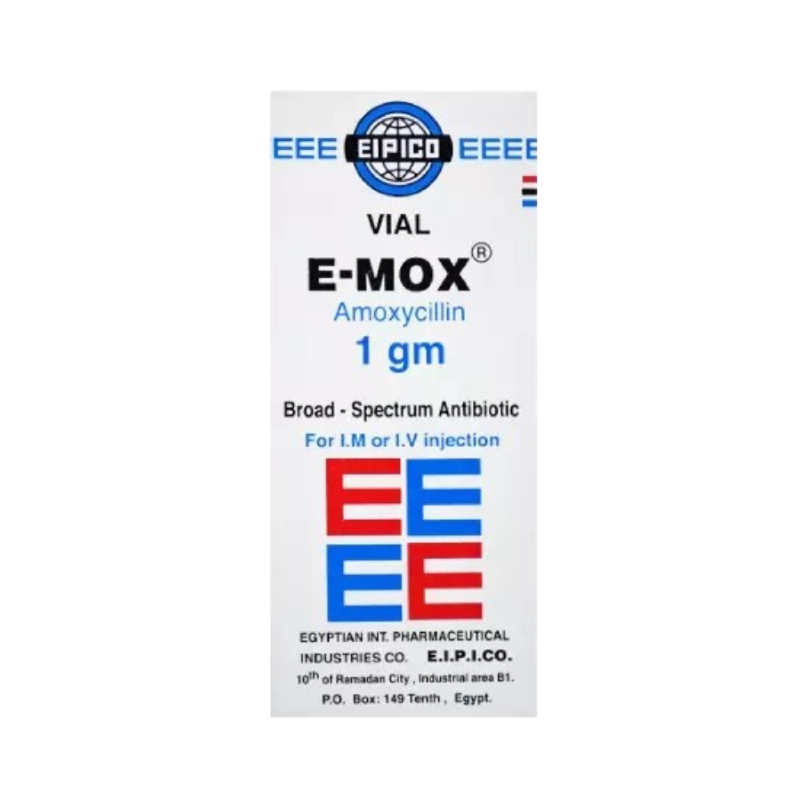 E-MOX 1 GM 1 VIAL