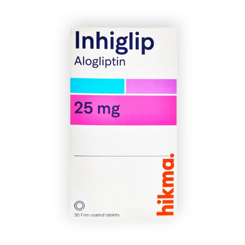 INHIGLIP 25 MG 30 TABLET