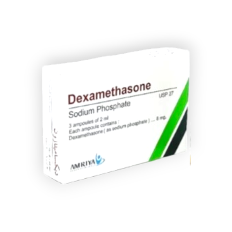 DEXANOCORTEN 8 MG / 2 ML 3 AMPULES