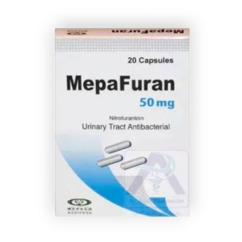 MEPAFURAN 50 MG 20 CAPSULES