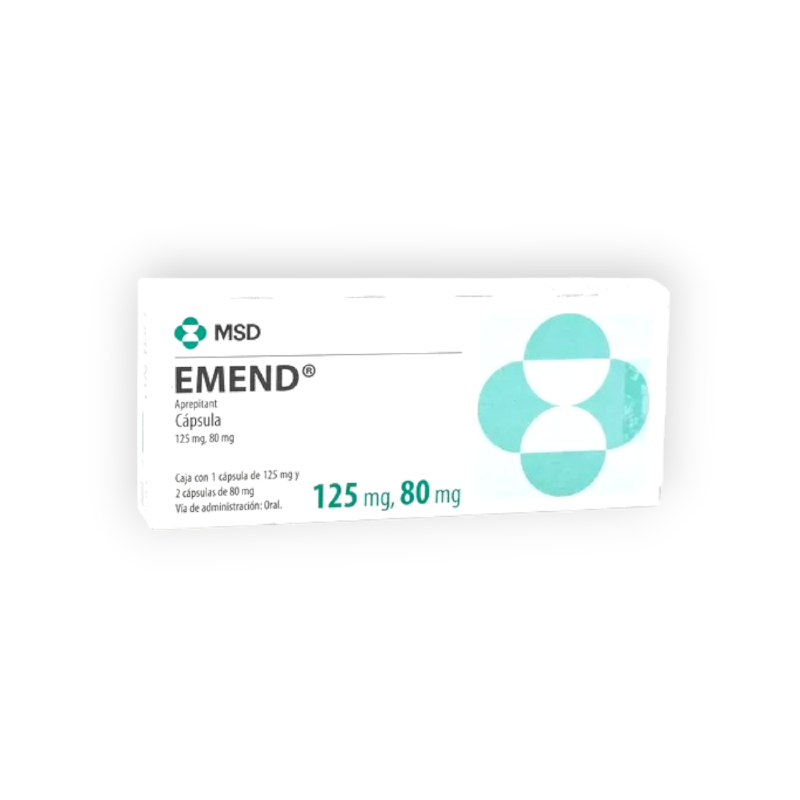 EMEND 125 MG 1 CAP + 80 MG 2 CAPSULES