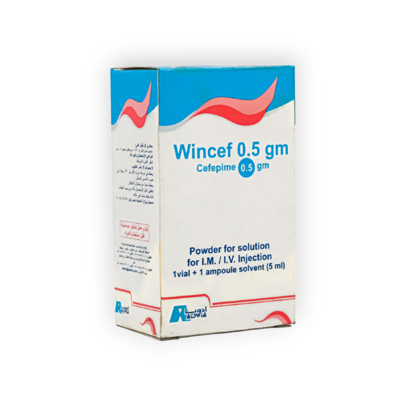 WINCEF 500 MG IM/IV VIAL